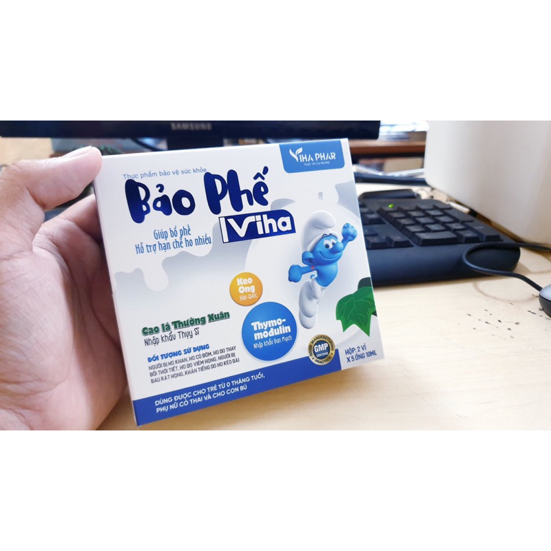 Siro giảm ho Bảo phế Viha