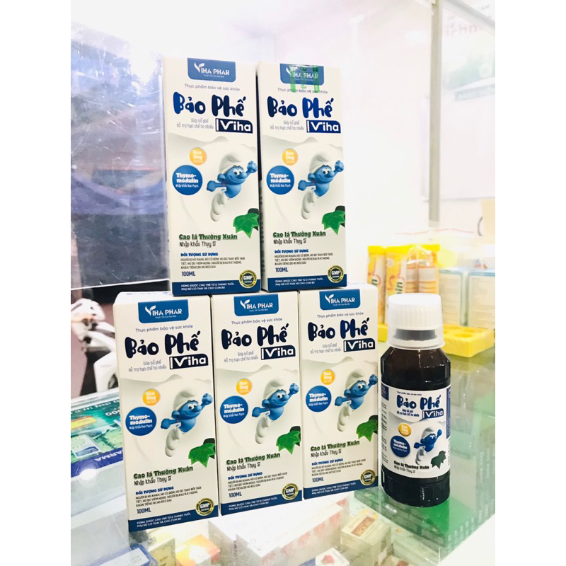 Siro giảm ho Bảo phế Viha