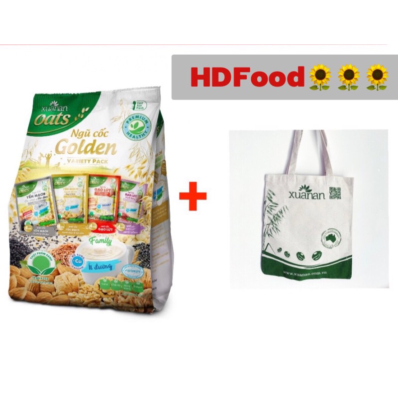 Ngũ Cốc Xuân An Goldent Túi/Hộp 400g