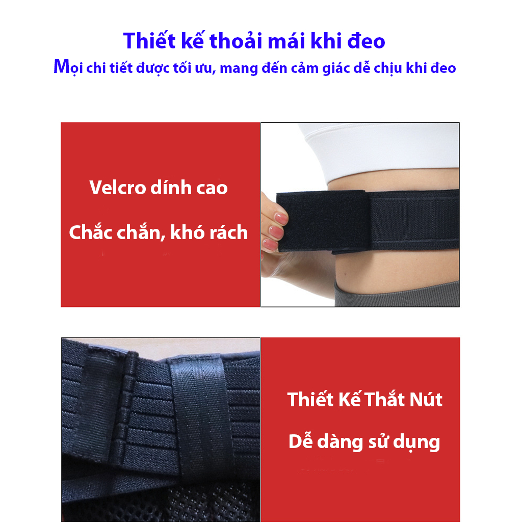 Đai Chống Gù lưng cao cấp Nẹp Sắt Có đêm Nách Giảm Đau - Đai Nẹp Sắt