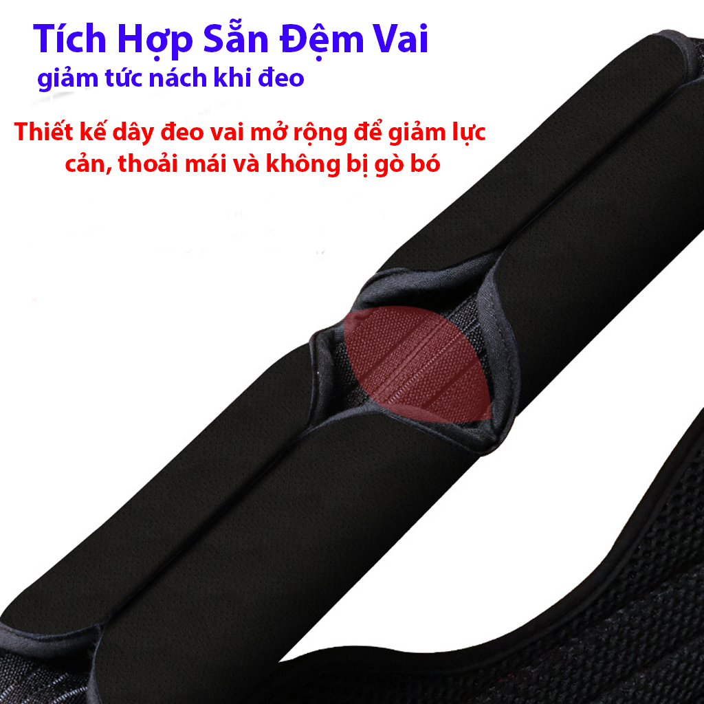 Đai Chống Gù lưng cao cấp Nẹp Sắt Có đêm Nách Giảm Đau - Đai Nẹp Sắt
