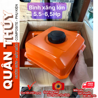 Bình xăng lớn 5.5/6.5/7/7.5hp - dùng cho máy honda, thailand, trung quốc