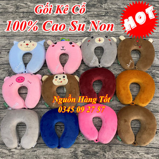Gối Chữ U SAIGON 30x30cm - Chống Đau Mỏi Vai Gáy, Dùng Cho Văn Phòng, Du Lịch, Xe Hơi, Quà Tặng
