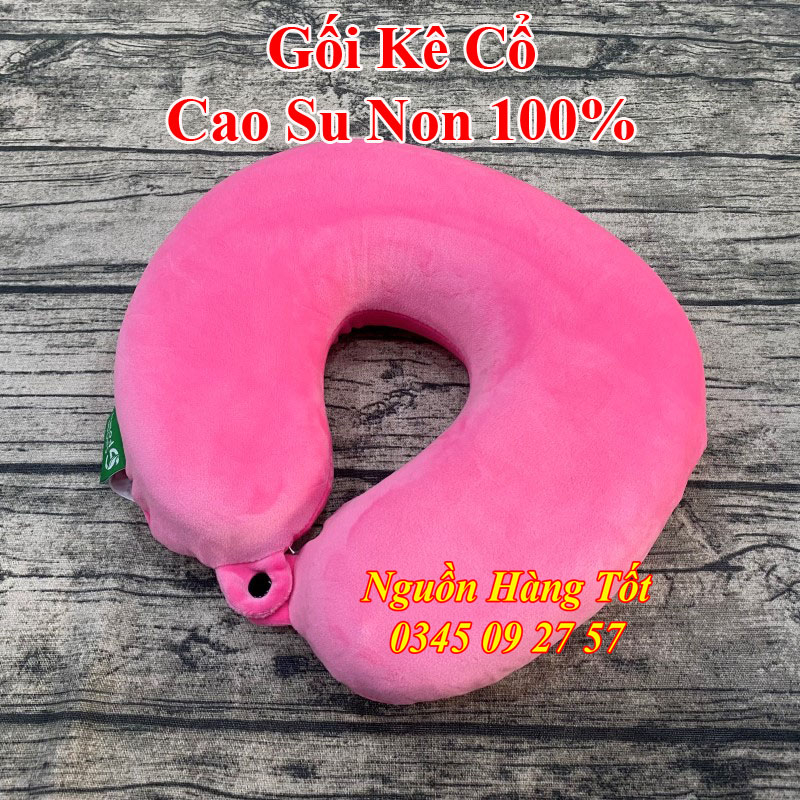 Gối Choàng Cổ Chữ U SAIGON 30x30cm - Dùng Gối Vòng Đi Máy Bay, Du Lịch, Xe Hơi, Ô tô, Văn Phòng, Quà Tặng