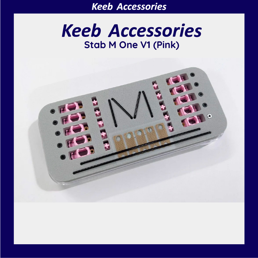 Stab M-One PCB Mount | Thanh Cân Bằng Cho Bàn Phím Cơ | Keeb Accessories