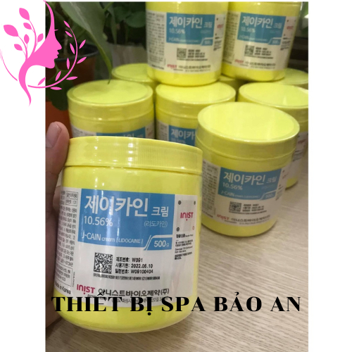 Ủ T ê,Kem Ủ T ê Hàn Quốc 15.6% 29.9% và J-Cain 10.56% Cream Hũ 500g Chính Hãng dùng Lăn Kim, đốt Mụn Thịt trong Spa