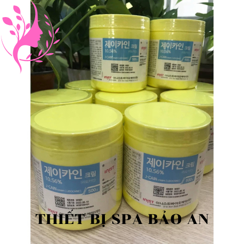 Ủ T ê,Kem Ủ T ê Hàn Quốc 15.6% 29.9% và J-Cain 10.56% Cream Hũ 500g Chính Hãng dùng Lăn Kim, đốt Mụn Thịt trong Spa