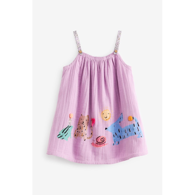 Váy 2 dây bé gái