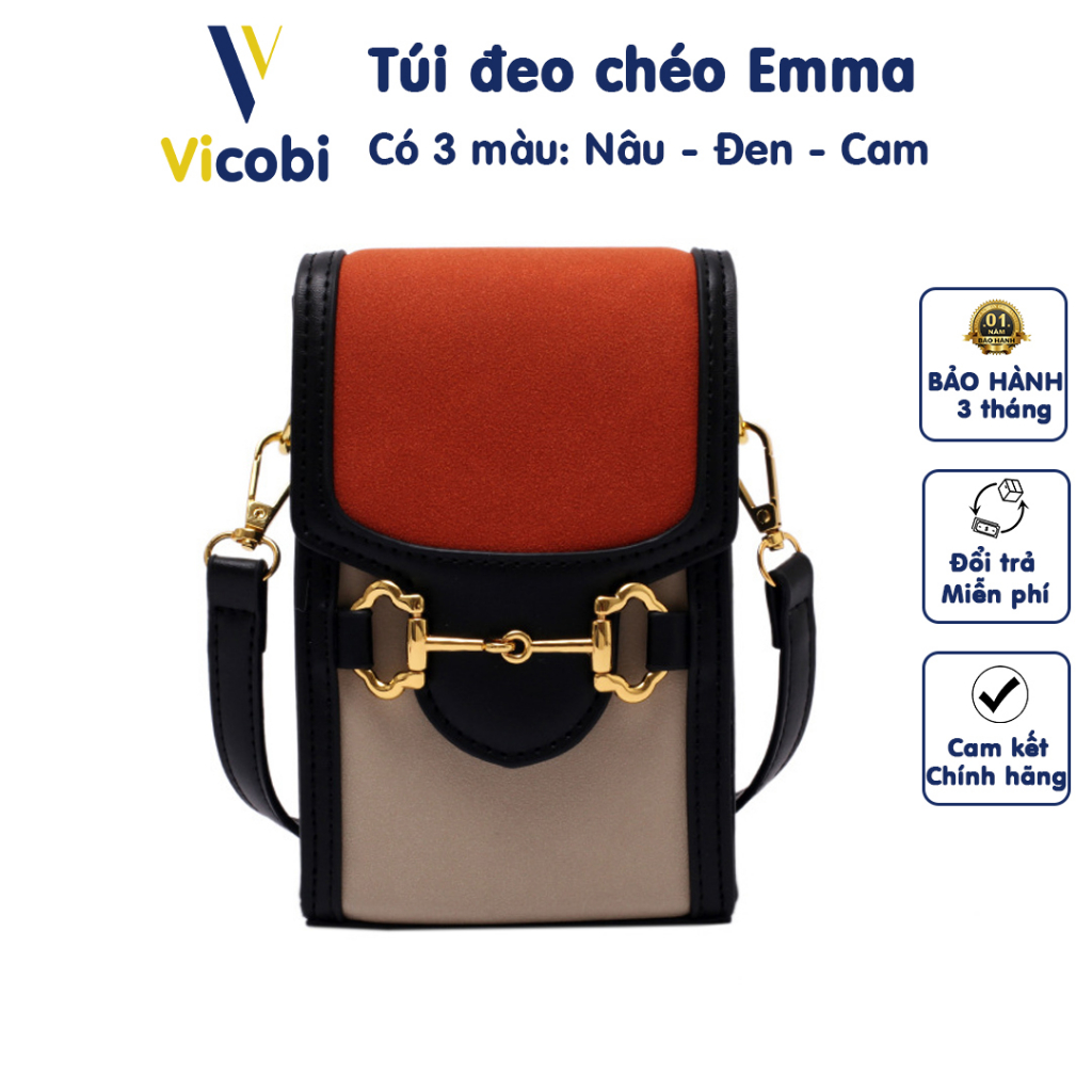 Túi đeo chéo Emma C1 Vicobi, thiết kế nhỏ gọn, tinh tế và cực dễ để có thể phối đồ