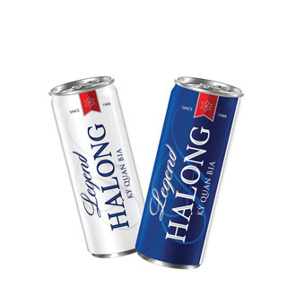 Bia Hạ Long Premium lon 330ml