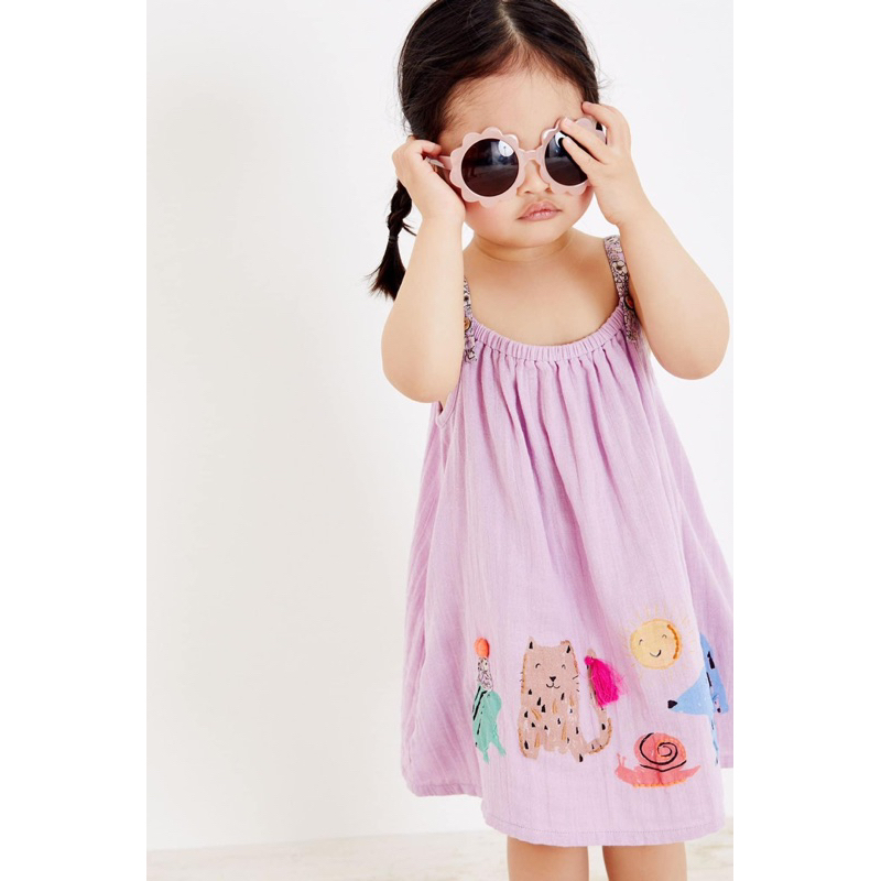 Váy 2 dây bé gái