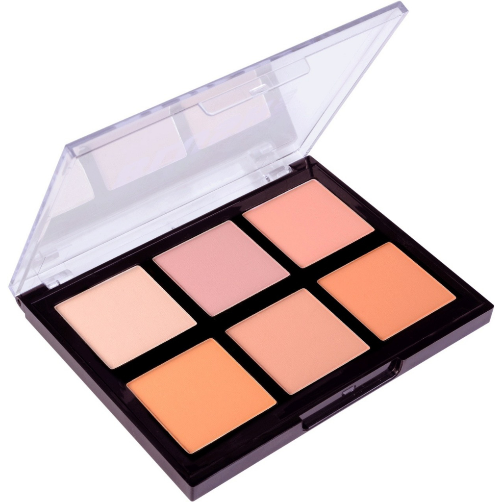 Bảng má hồng City Color 6 ô Blush Duo bám phấn siêu tự nhiên chính hãng