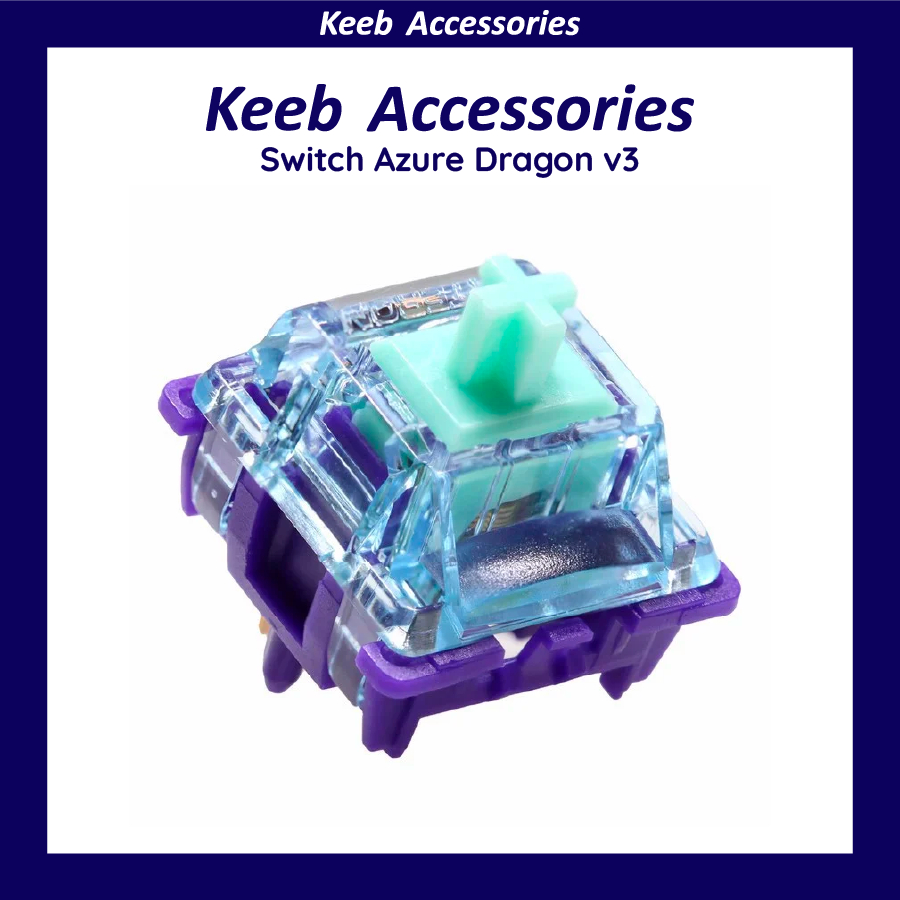 Switch Azure Dragon v3 | Công tắc bàn phím cơ | Keeb Accessories