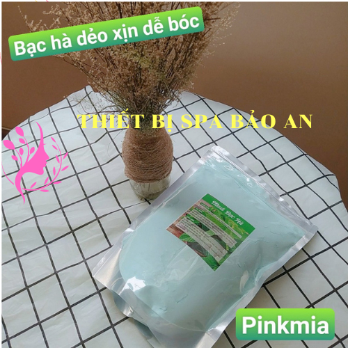 Mặt Nạ Bạc Hà,Mặt Nạ Dẻo Bạc Hà, Mặt Nạ Tuyết Đá Handmade Chăm Sóc Da Mặt Gói 1kg