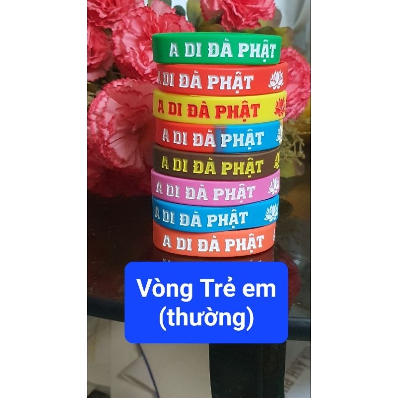 Set 50c vòng trẻ em 4 chữ