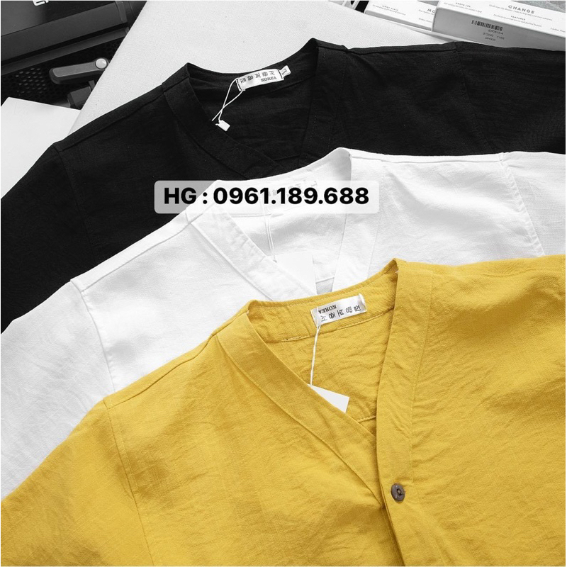 Áo Đũi Cổ Chéo