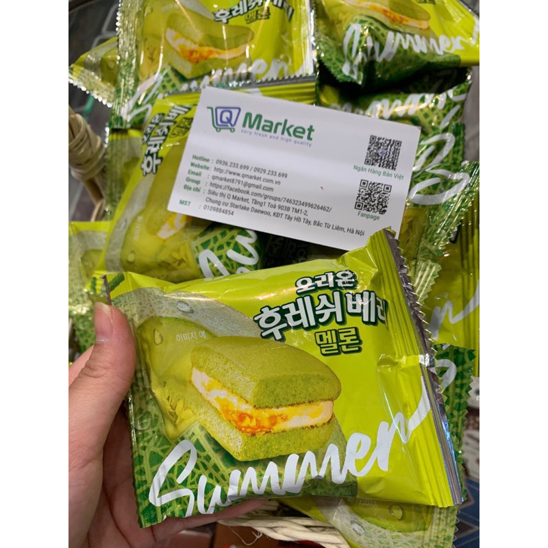 Bánh chocopie Dưa Lưới