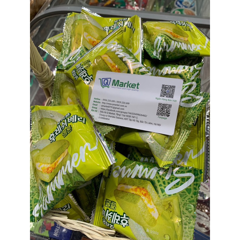 Bánh chocopie Dưa Lưới