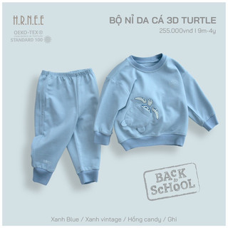 Bộ nỉ da cá Hrnee thể thao