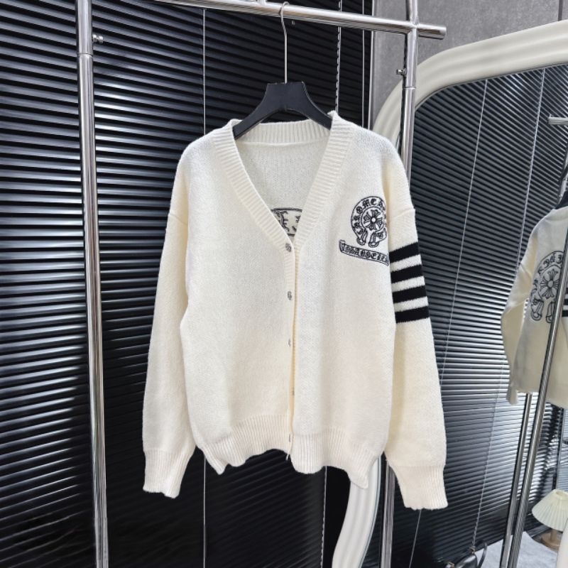 Áo Khoác Len Cardigan Thêu Chữ Thập CH Nhiều Màu