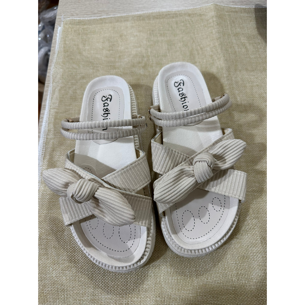 Dép sandal nơ xinh - loại 1 có video thực tế sản phẩm