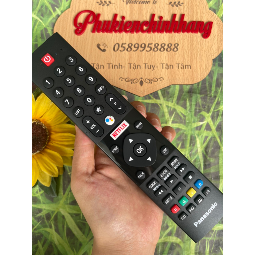 Remote tivi Panasonic giọng nói đủ 2 mẫu- hàng bảo hành 03 tháng