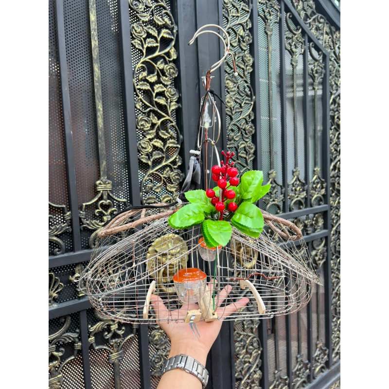 Lồng bẫy chào mào Sài Gòn tặng kèm phụ kiện