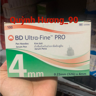 Đầu kim tiểu đường BD ULTRA FINE PRO 0.23mm(32G) x 4mm