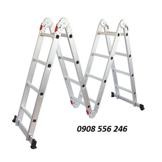 Thang nhôm gấp 4 đoạn oshima t4d-3