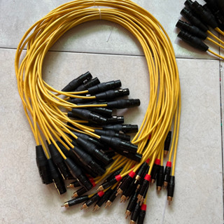 Dây tín hiệu đầu canon cái ra av bãi Nhật dài 1m