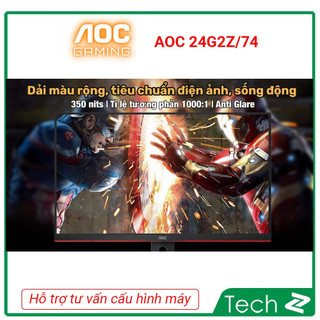 Màn hình Gaming  AOC 24G2Z/74 (23.8 inch/FHD/IPS/240Hz/0.5ms)
