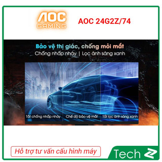 Màn hình Gaming  AOC 24G2Z/74 (23.8 inch/FHD/IPS/240Hz/0.5ms)