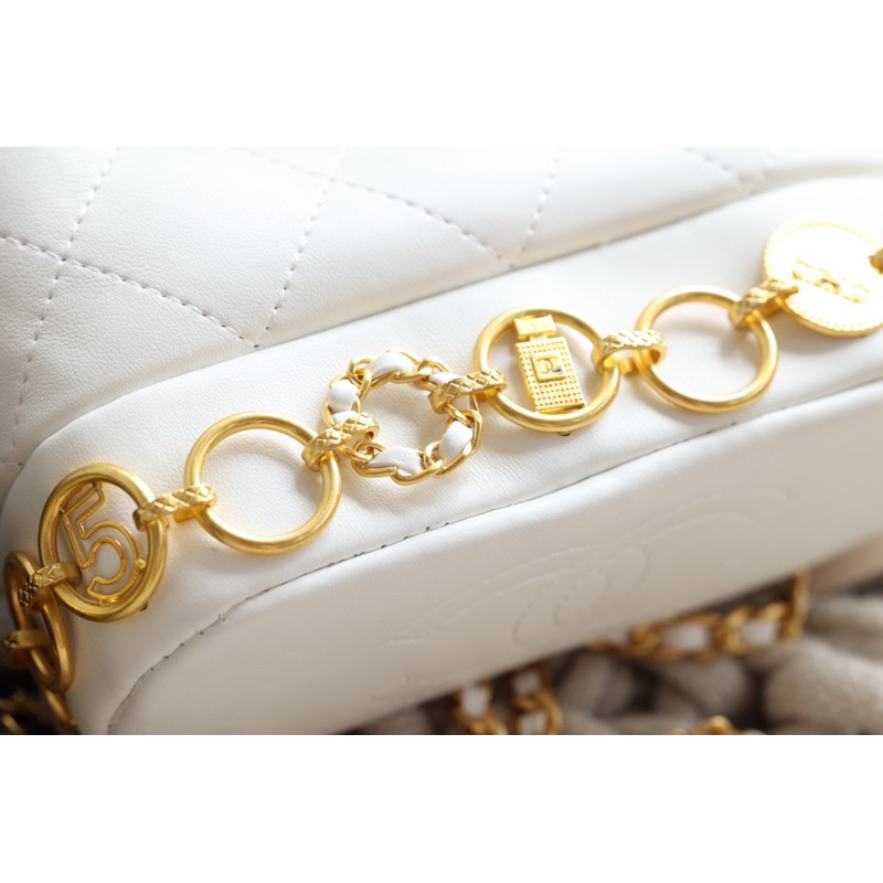 Balo nữ mini Cha.nel size 20cm fullbox nam châm