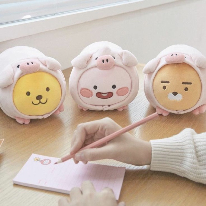 [Apeach Ryan kakao friends] gấu bông rian đào cosplay heo chính hãng