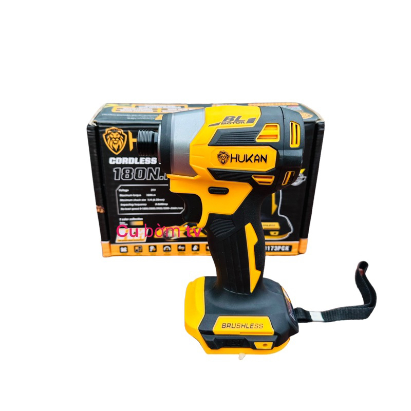 Máy chuyên Vít Hukan TD173 chính hãng, động cơ không chổi than, 4 cấp chỉnh tốc độ