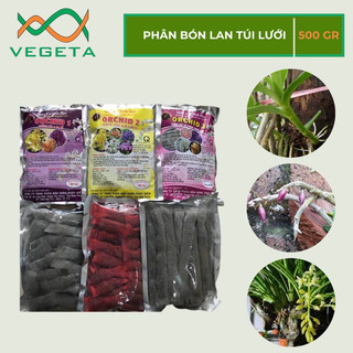 [ 100% Chất Lượng ] Phân Bón Lan ORCHID 1-2-3 - VEGETASHOP - Dưỡng Cây - Kích Ra Hoa Phong Lan - Dây Dài 15cm