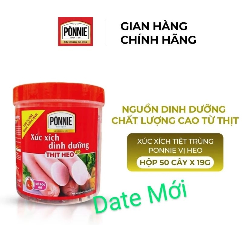 Xúc Xích Dinh Dưỡng Ponnie Hủ  Date 01/2024