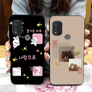 Ốp lưng nokia c21 plus / nokia g11 / nokia g11 plus in hình kẻ ô các con vật cute dễ thương