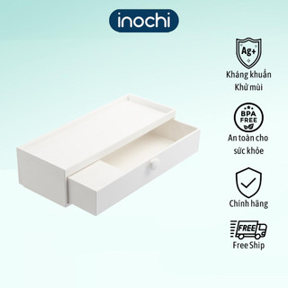 Hộp đựng đũa nằm Inochi, thiết kế ngăn kín. Ống đựng đũa muỗng bàn ăn, có ngăn kéo sạch gọn sang trọng