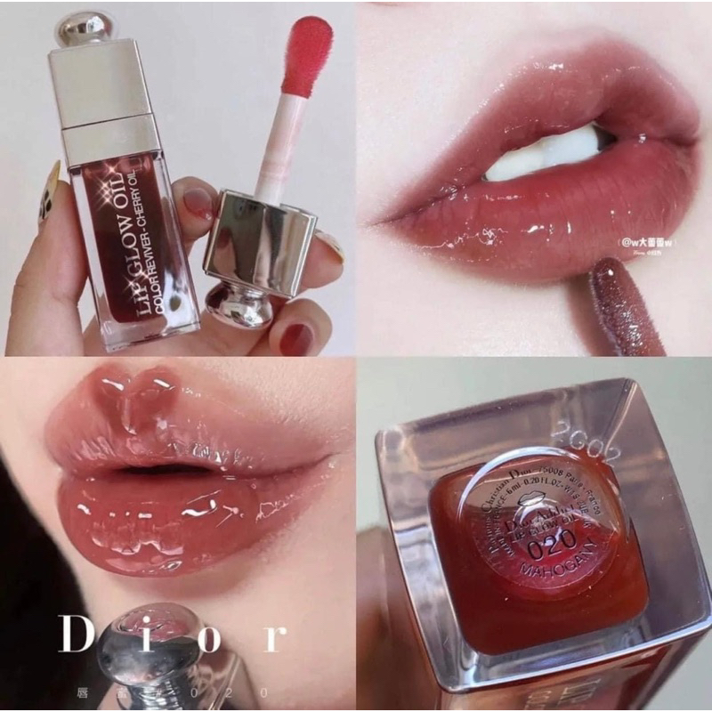 Son Dưỡng Dior Lip Glow Oil unbox - Hàng Chính Hãng