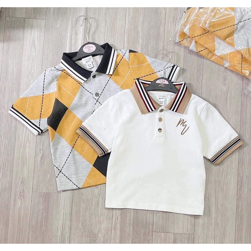 Áo polo xuất dư River bé trai