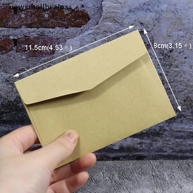 Sét 10 Phong Bì Thư Thiệp Mời Đám Cưới Phong Cách Đơn Giản