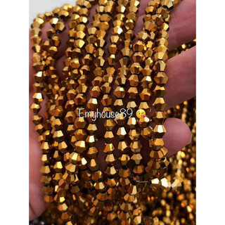 10 DÂY CƯỜM PHA LÊ  (3mm - 4mm)
