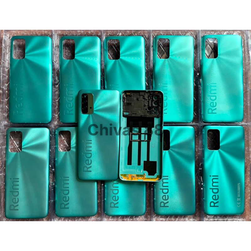 Vỏ Xiaomi Redmi 9T zin hãng kèm khay sim cụm kính cam