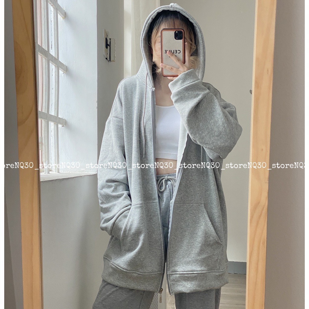 Hoodie Zip , Áo Khoác NỈ Form Rộng Unisex In Chữ FUNKY Nam Nữ Mặc Đẹp
