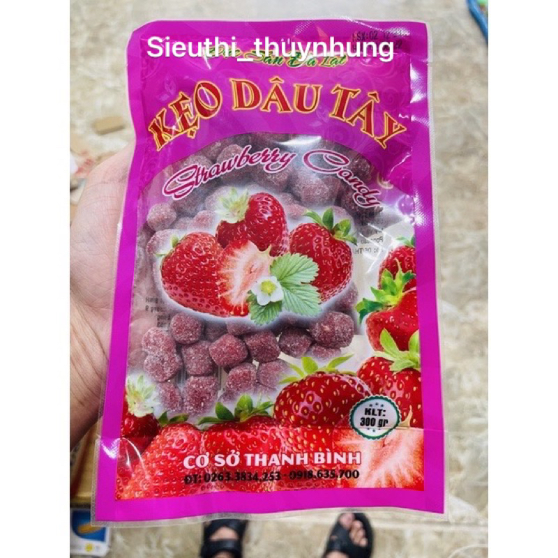 Kẹo Ô Mai Me Cay/Dâu Tằm Đặc Sản Đà Lạt Túi 200g