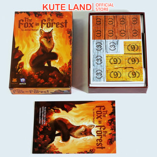 Bộ trò chơi board game the fox in the forest a trick-taking game cho 2 người bg161