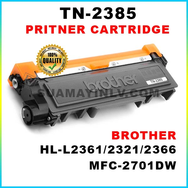 Hộp mực Brother TN 2385 cho HL-2321D/ 2361DN/ 2366DW/ 2701D/ 2300D/ 2340DW/ 2360D/..- HÀNG FULL BOX
