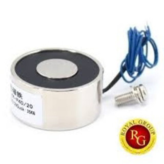 Nam châm điện 25kg 250N - 12V 24V