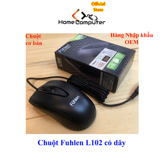 Chuột máy tính, chuột văn phòng Fuhlen L102 hàng nhập khẩu, ngon bổ rẻ